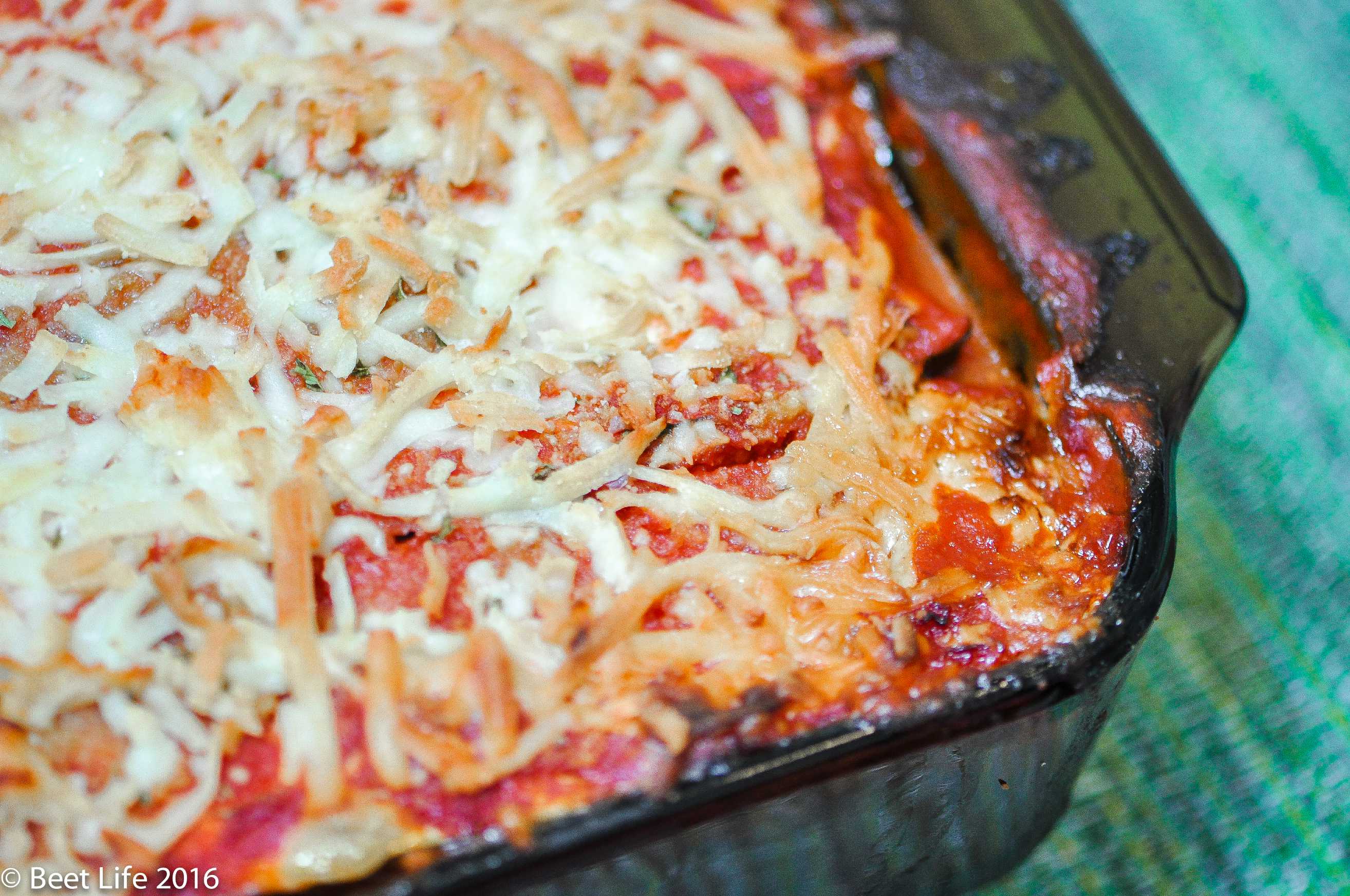 Eggplant Zucchini Tomato Casserole