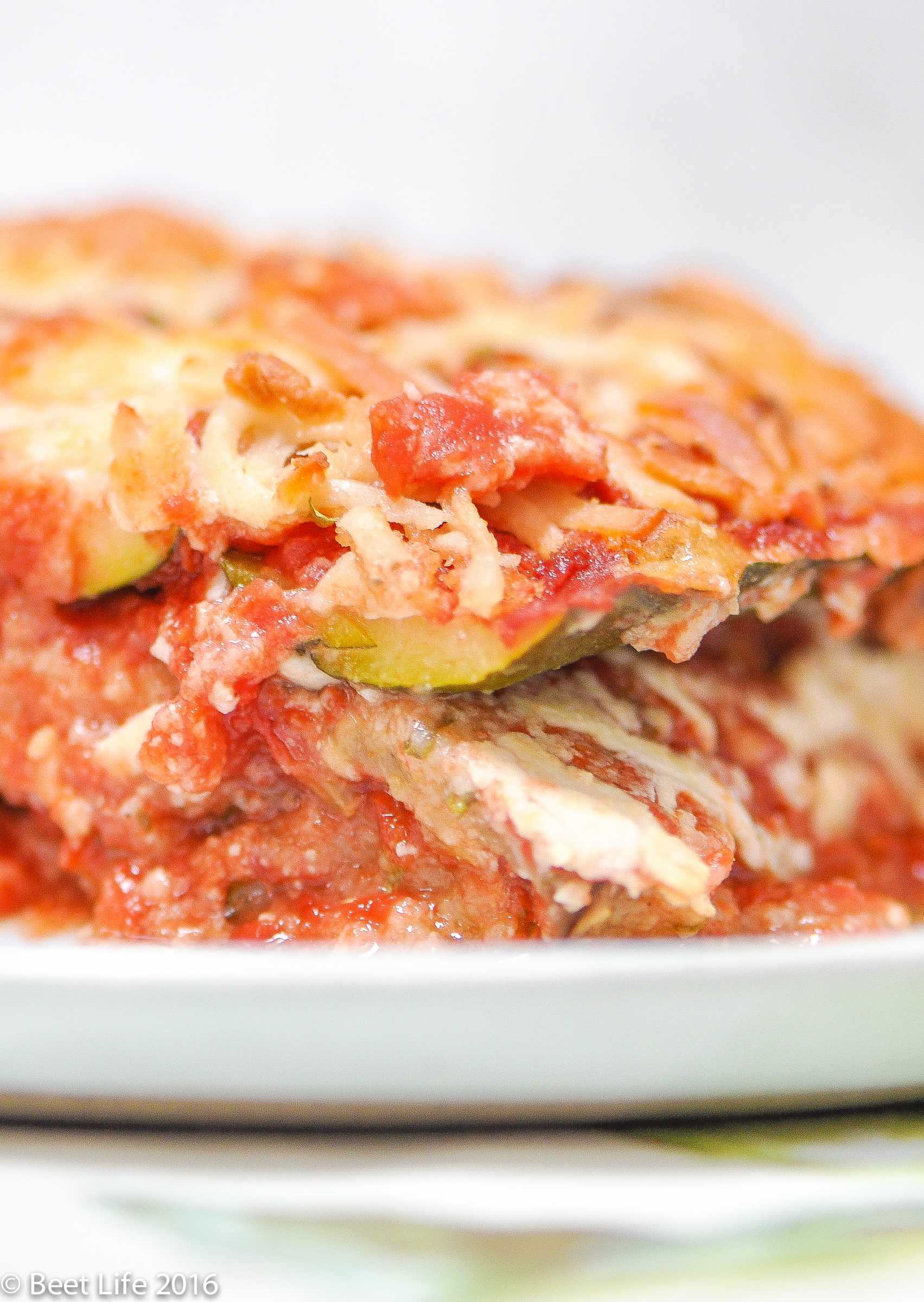 Eggplant Zucchini Tomato Casserole